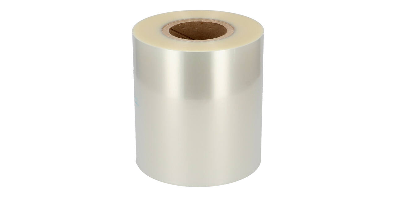 147976 - Topsealfolie CPET 185 mm x 250 mtr transparant 65 my peelable