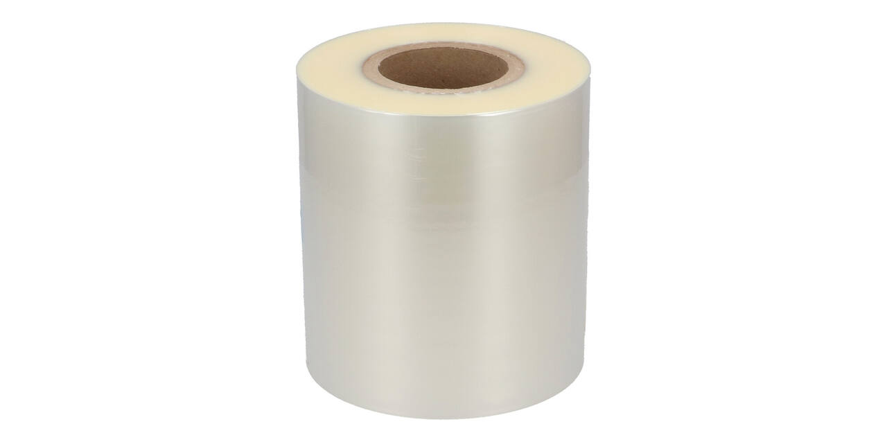 147910 - Topsealfolie PP anti condens 185 mm x 250 mtr transparant 65 my peelable