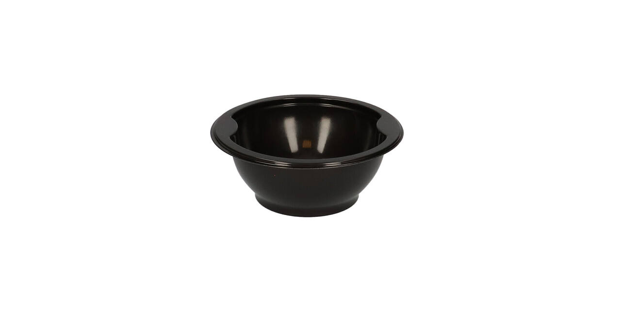 177908 - Soepkommen PP/MIN 153 x 153 x 60 mm 500 cc zwart