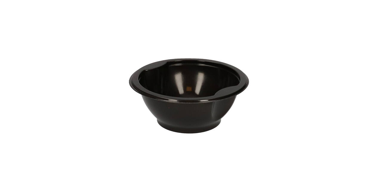 177908 - Soepkommen PP/MIN 153 x 153 x 60 mm 500 cc zwart