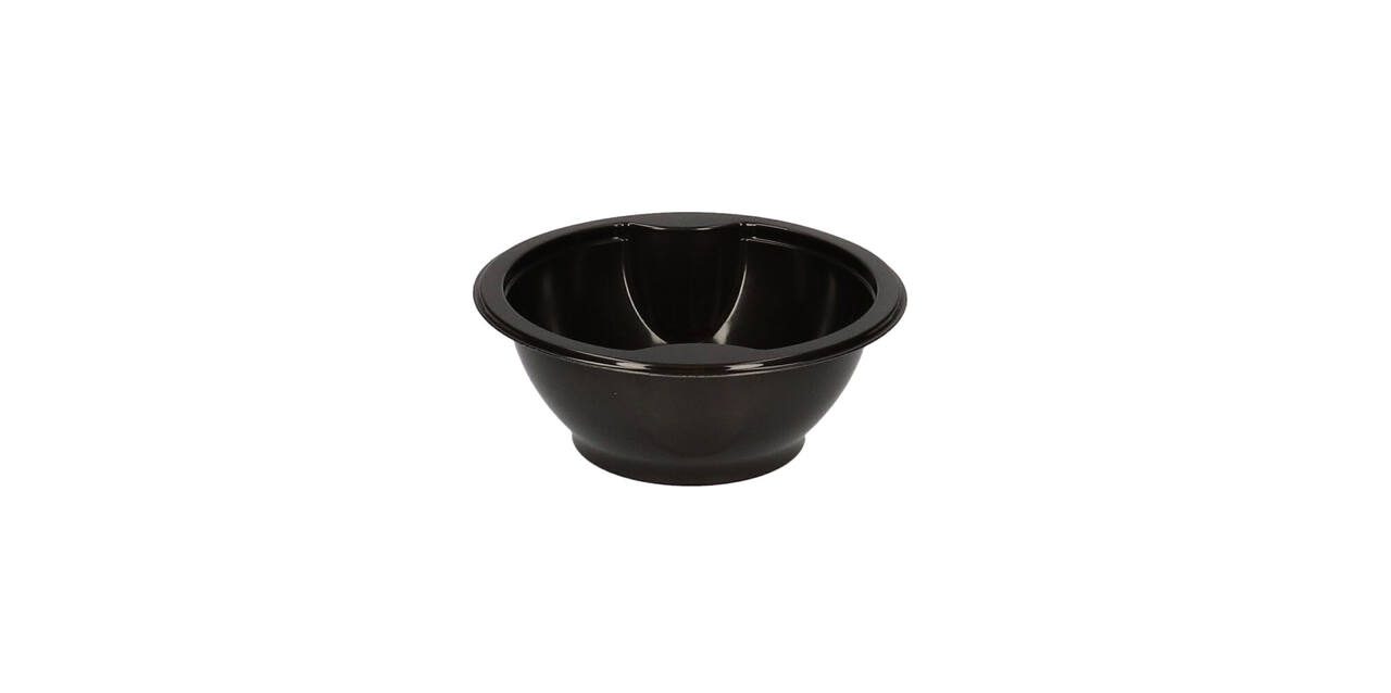 177908 - Soepkommen PP/MIN 153 x 153 x 60 mm 500 cc zwart