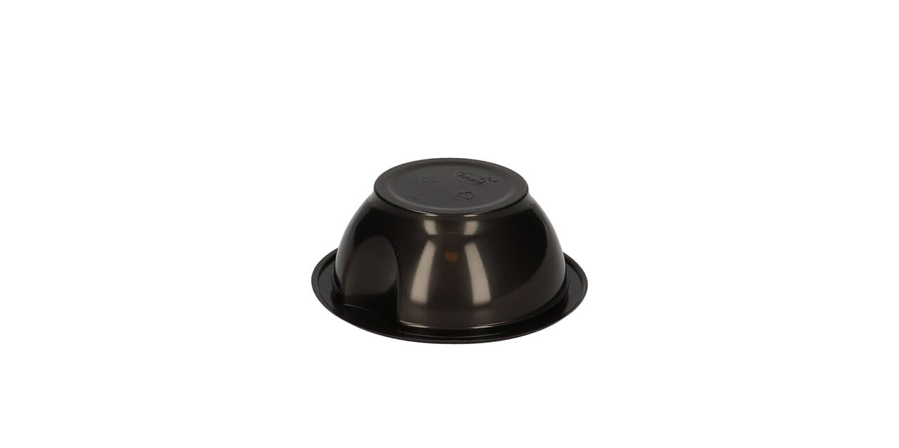 177908 - Soepkommen PP/MIN 153 x 153 x 60 mm 500 cc zwart