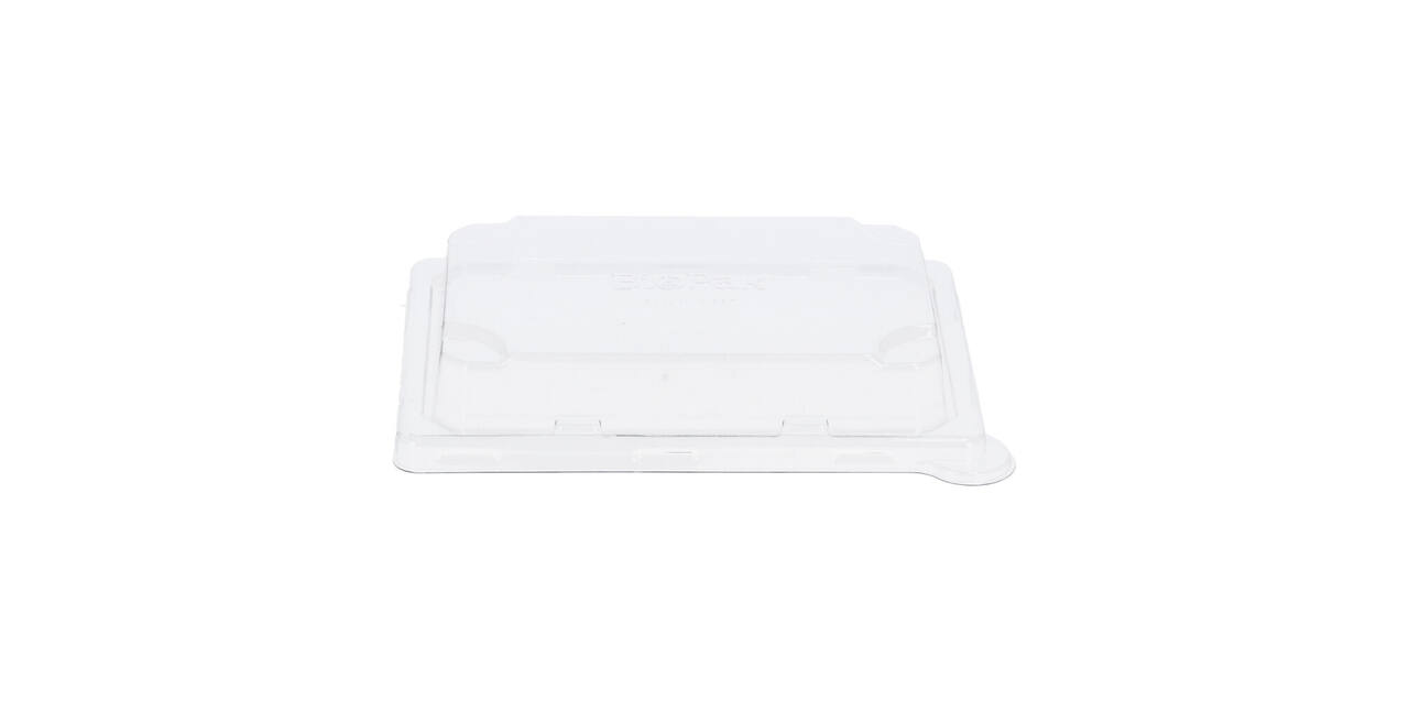 196732 - Deksel RPET tbv Sushi Tray 195 x 139 x 33 mm small transparant