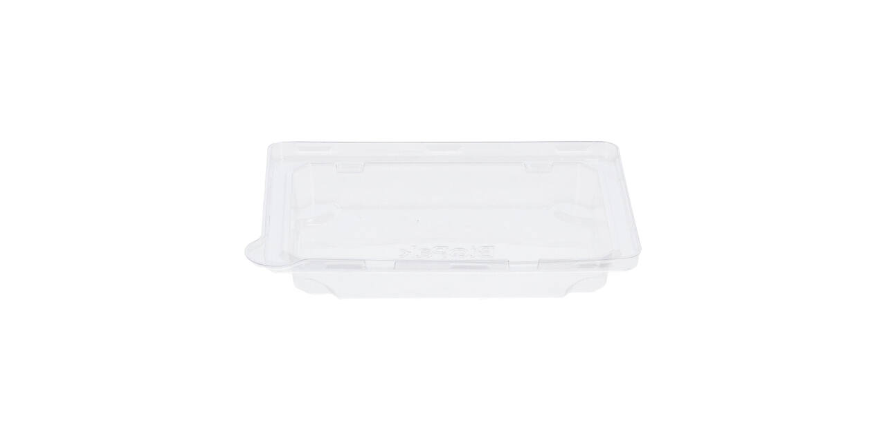 196732 - Deksel RPET tbv Sushi Tray 195 x 139 x 33 mm small transparant