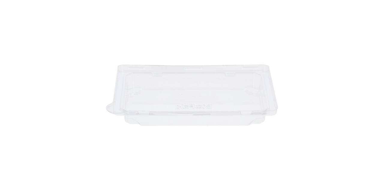 196734 - Deksel RPET tbv Sushi Tray 226 x 146 x 32 mm medium transparant