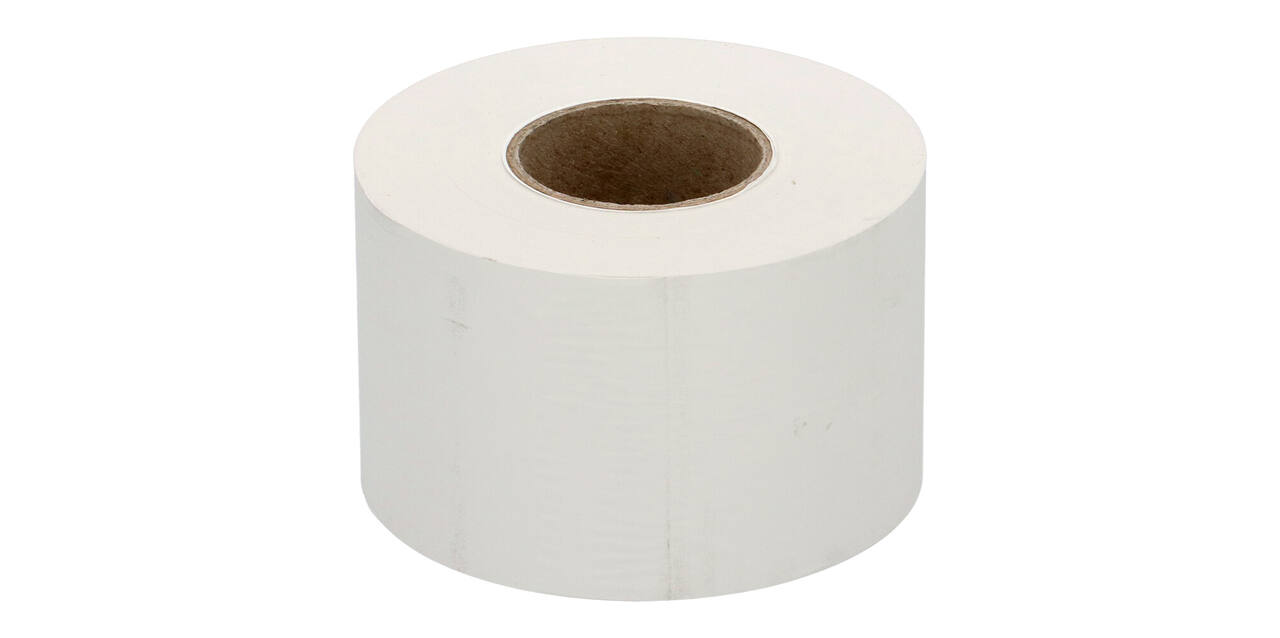 Thermische rol 60 x ø 100 x 40 mm wit 105 mtr