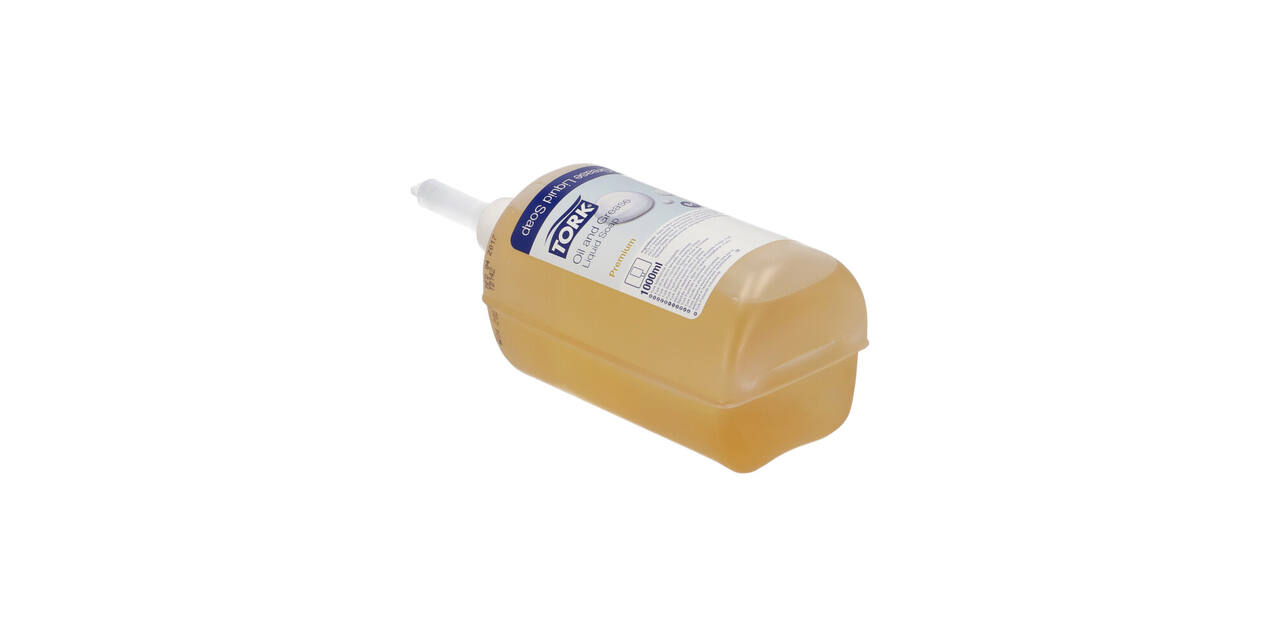 420401 - Vloeibare zeep 1 liter geel olie en vet TORK