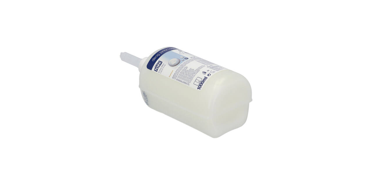 420701 - Vloeibare zeep 1 liter wit extra mild TORK