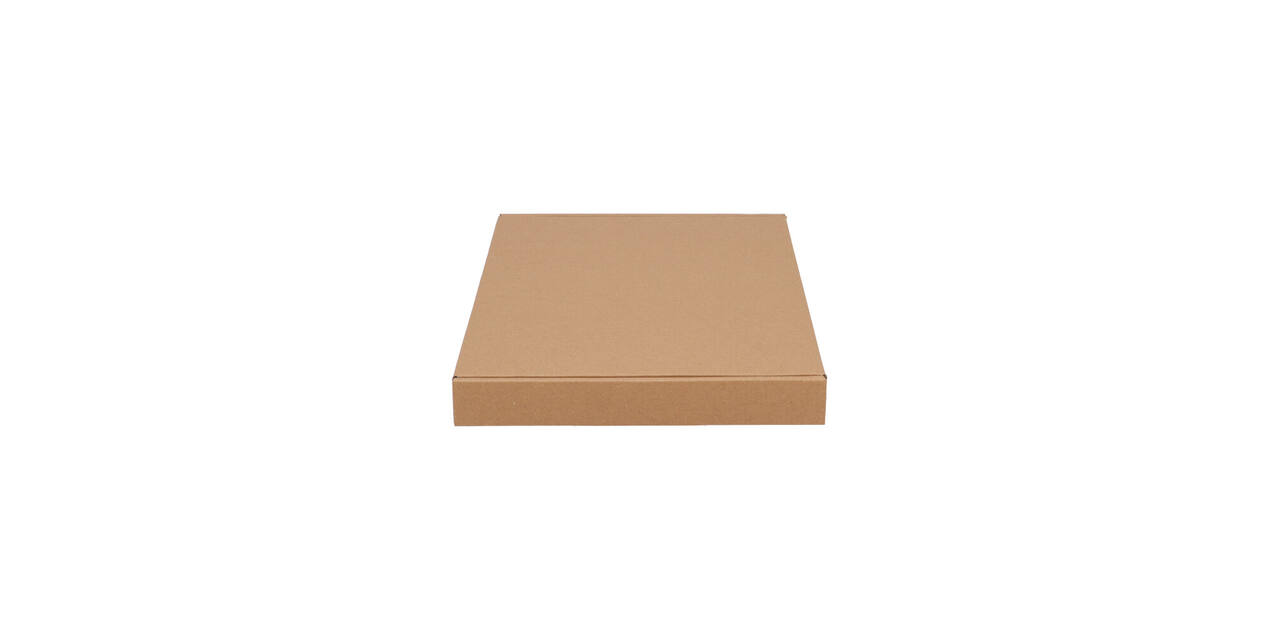 Brievenbusdoos 310 x 220 x 28 mm bruin/bruin enkel golf - A4 - 322 600 350