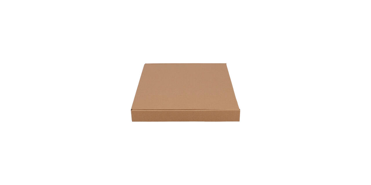Brievenbusdoos 345 x 255 x 28 mm bruin/bruin enkel golf - A4+ - 322 600 450