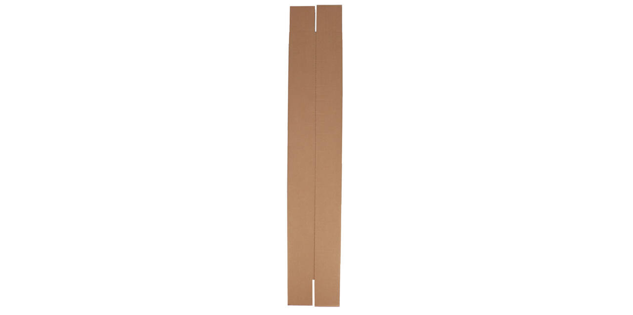 Telescopisch verzendkoker 1.050 x 112 x 112 mm bruin/bruin enkel golf 222 115 020