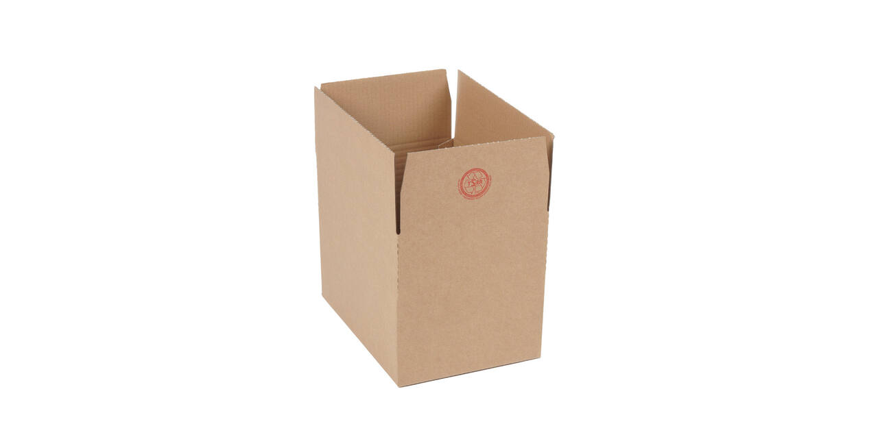 Autolockdzn. 30,5 x 21,5 x 13/22 cm bruin/bruin gerild - 07000360