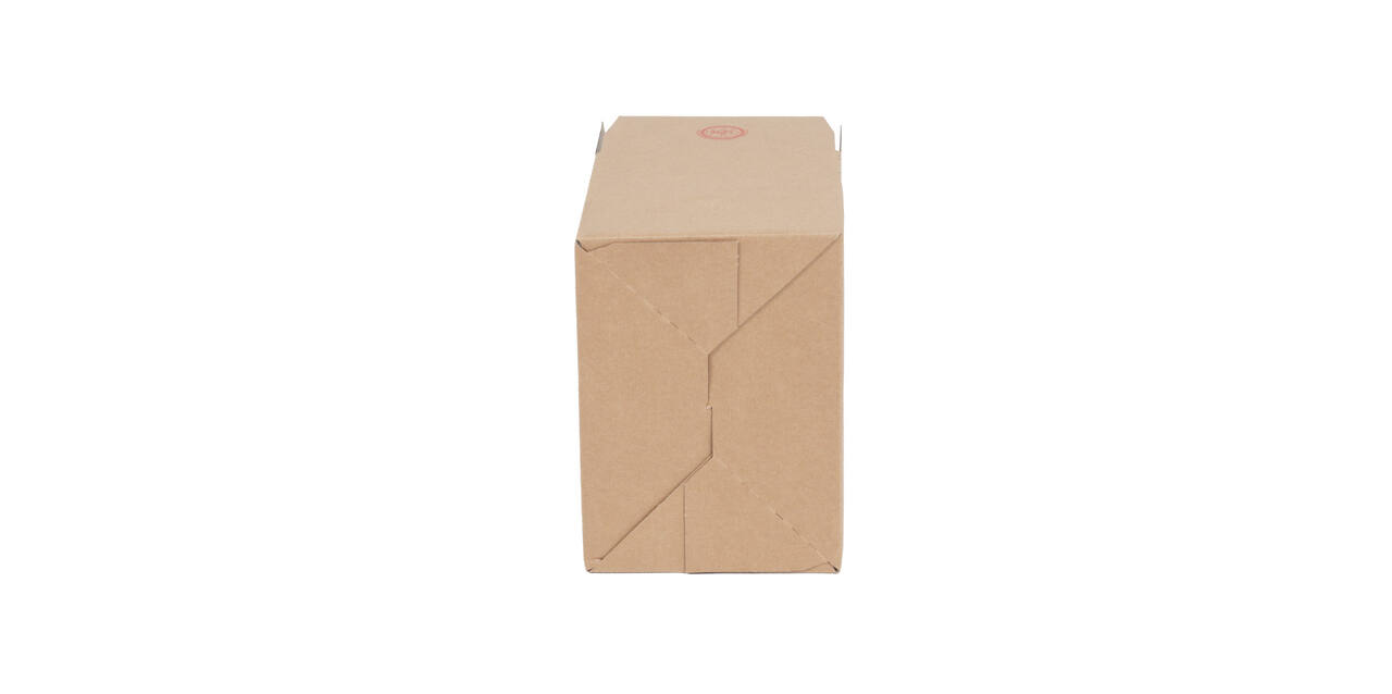Autolockdzn. 30,5 x 21,5 x 13/22 cm bruin/bruin gerild - 07000360
