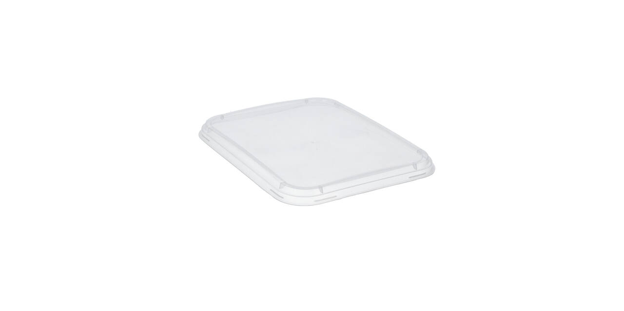 Deksel PETG H320 450my transparant