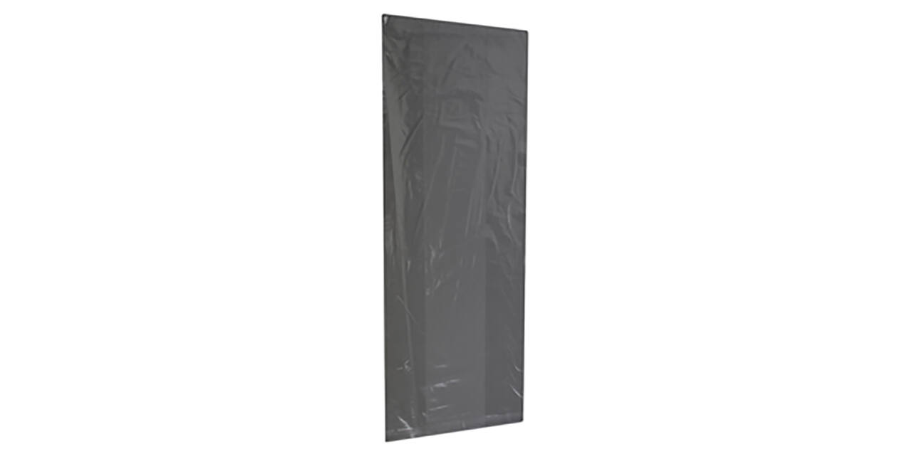 Polyzak LDPE 10/4 x 35 cm transparant 20 my zijvouw