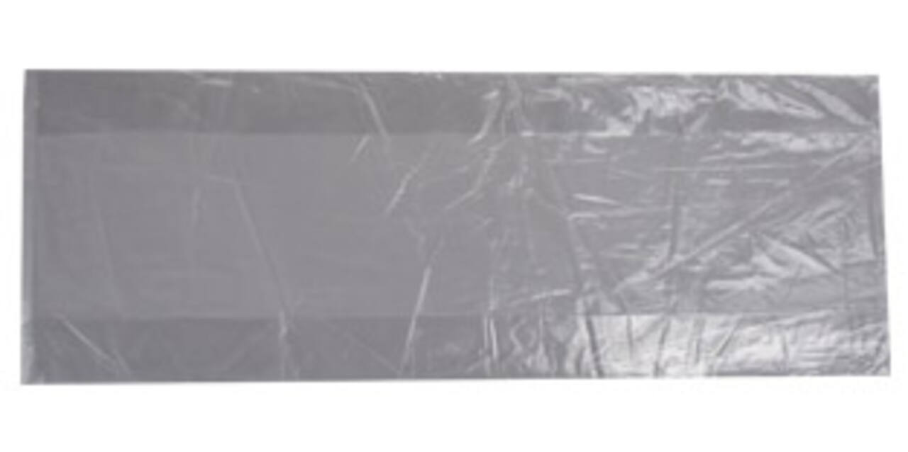 Polyzak LDPE 18/4 x 35 cm transparant T20 zijvouw
