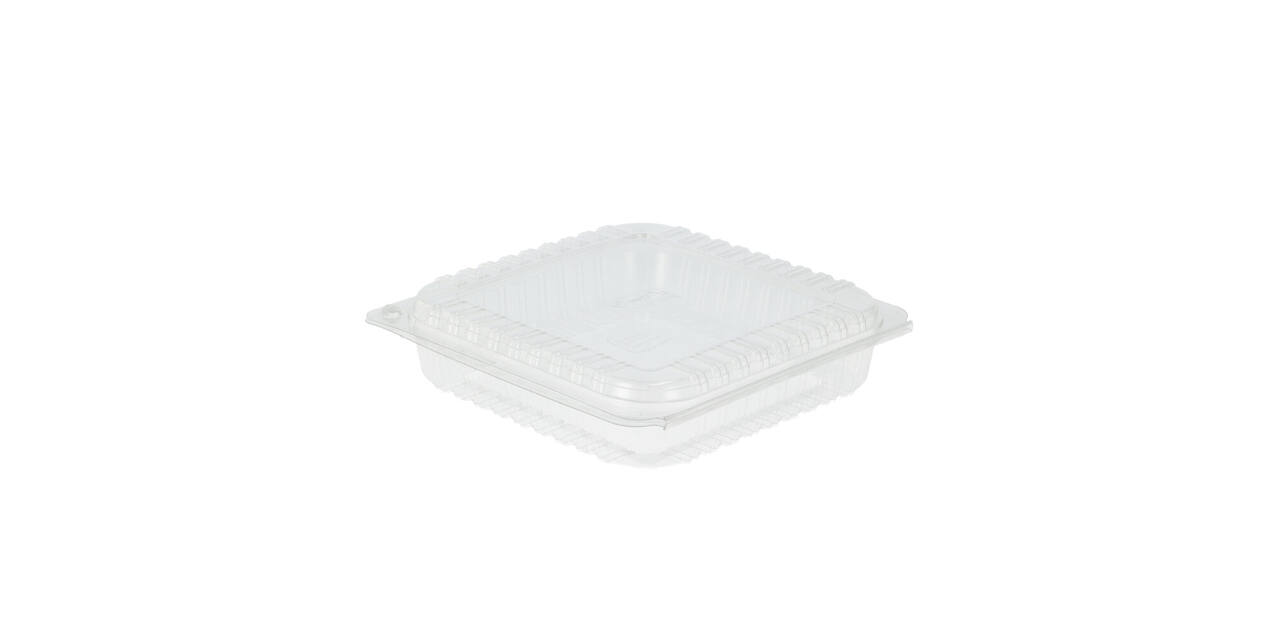 Bakkerijverpakking cristal 225 x 225 x 55 mm P2250