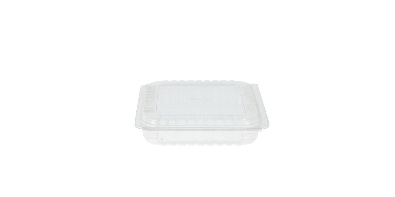 Bakkerijverpakking cristal 225 x 225 x 55 mm P2250