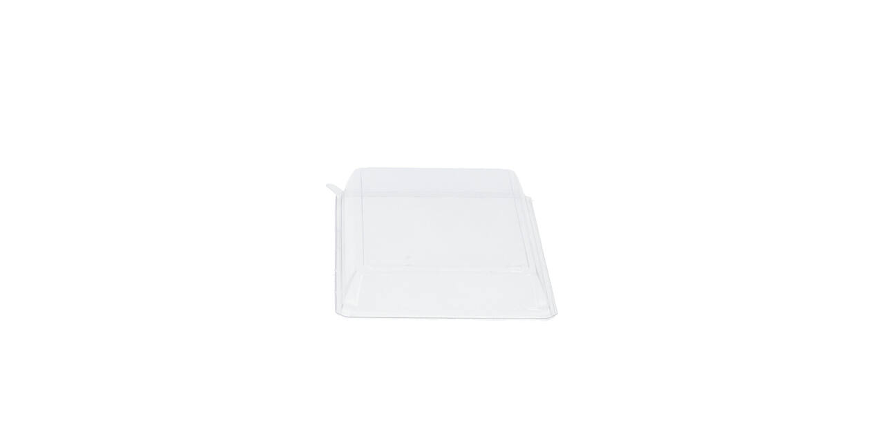 Deksel transparant tbv sushi tray 212 x 143 mm OPS S.9180