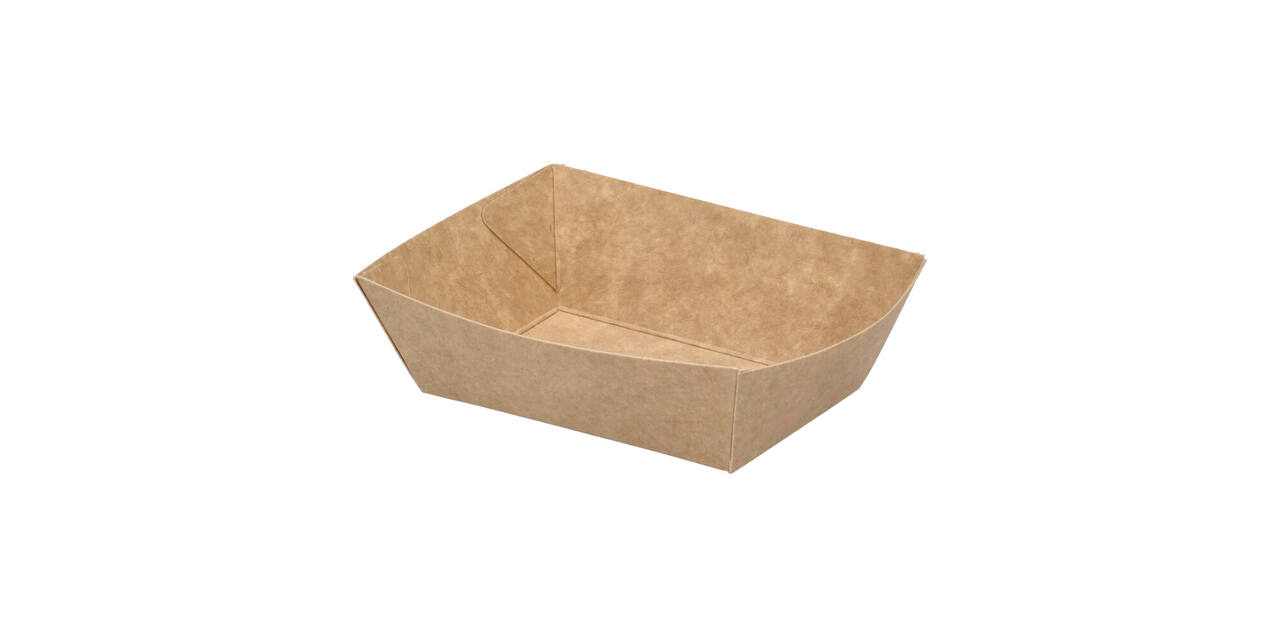 Bak karton A7 eco bruin/wit 110 x 89 x 35 mm P2P