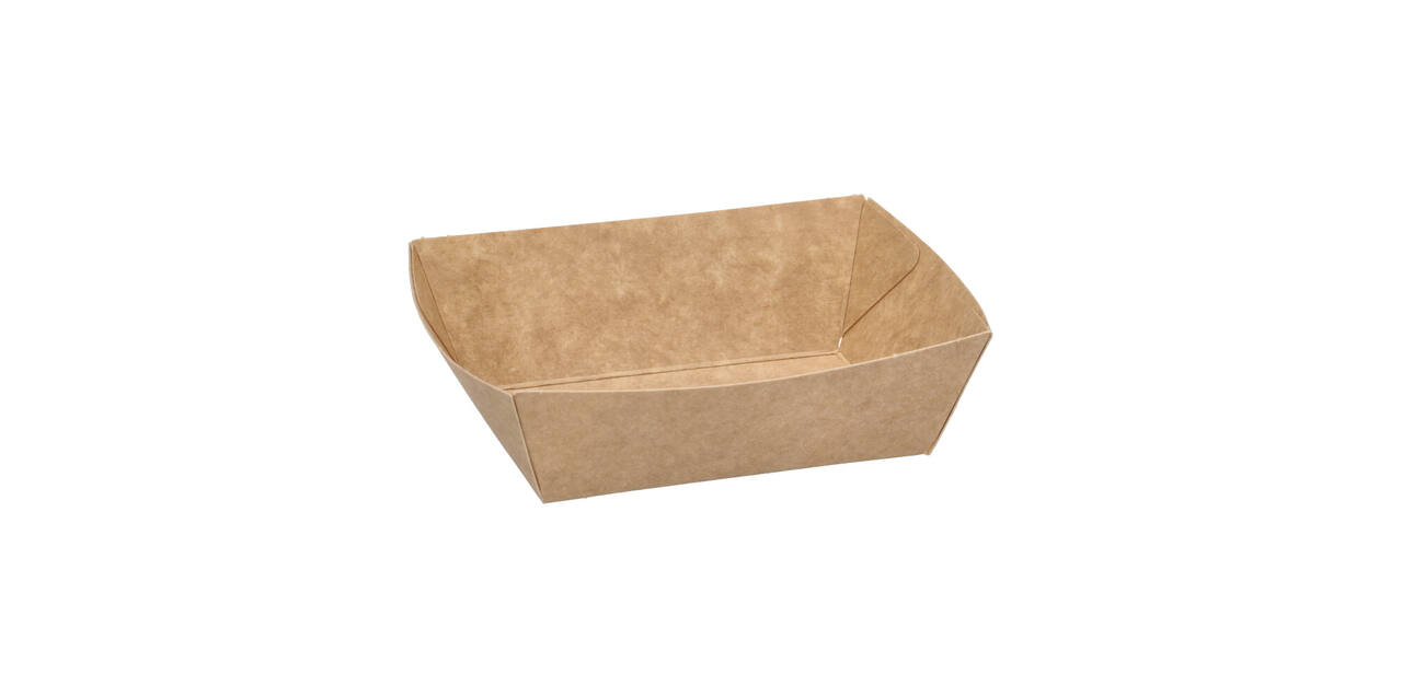 Bak karton A7 eco bruin/wit 110 x 89 x 35 mm P2P