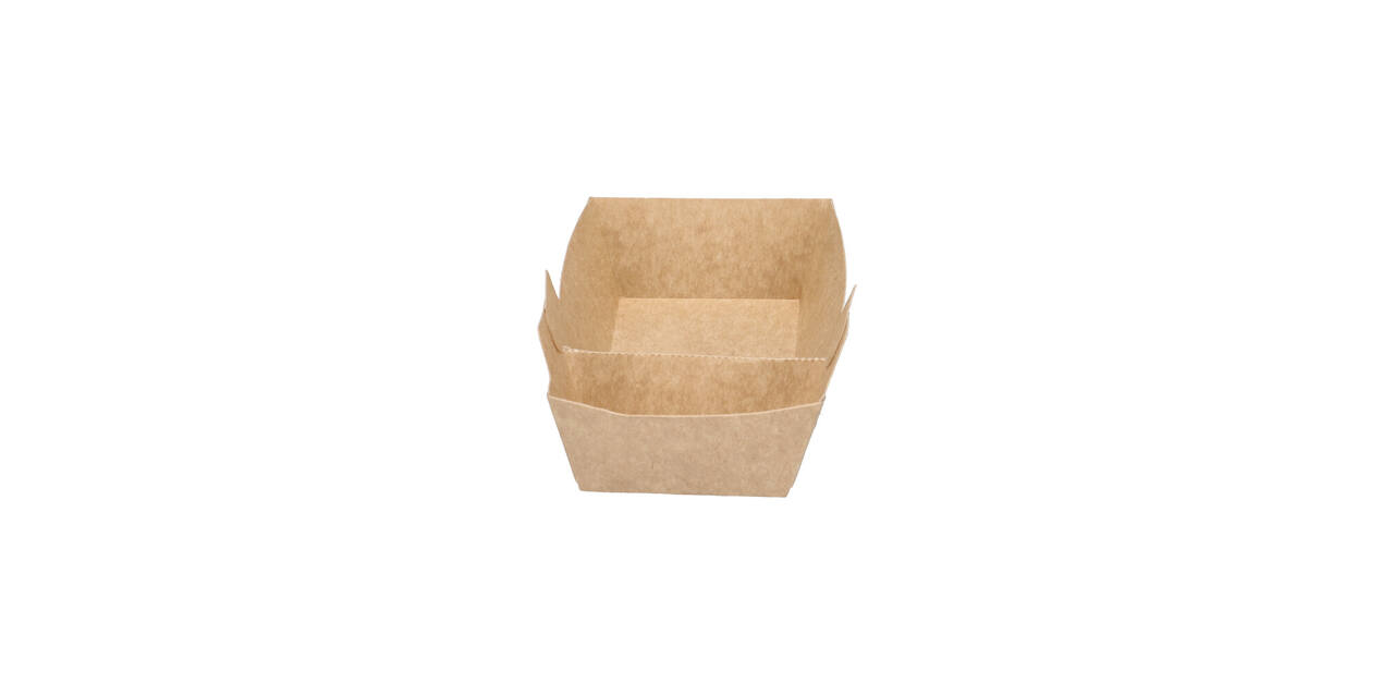Bak karton eco bruin/wit a9+1 187 x 89 x 35 mm P2P