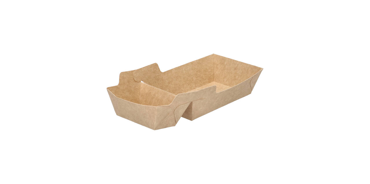 Bak karton eco bruin/wit a9+1 187 x 89 x 35 mm P2P