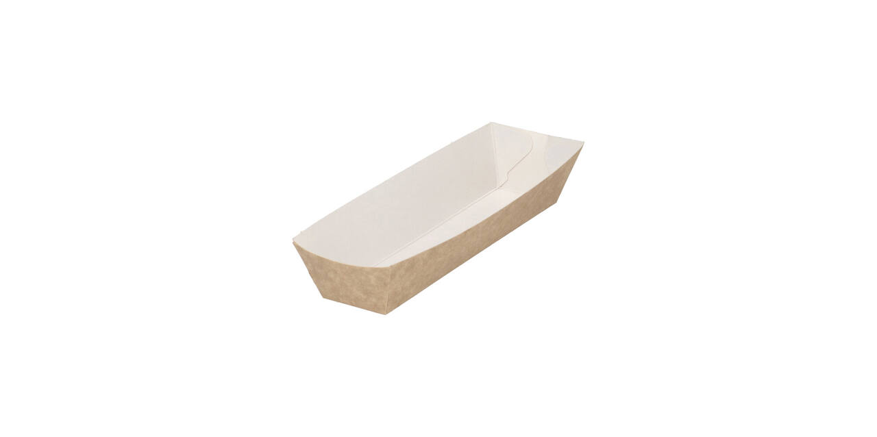 Bak karton A16 eco bruin/wit 195 x 55 x 35 mm