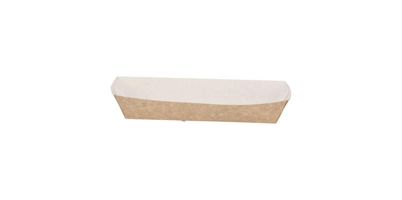 Bak karton A16 eco bruin/wit 195 x 55 x 35 mm