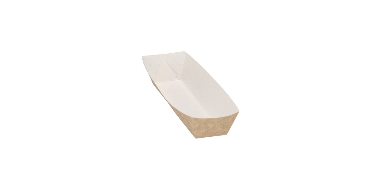 Bak karton A16 eco bruin/wit 195 x 55 x 35 mm