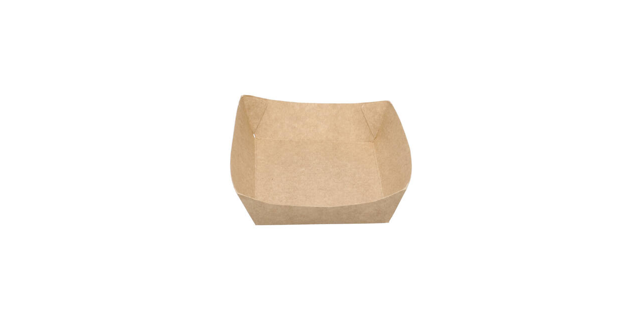Bak karton A50-30 eco bruin/wit 185 x 127 x 35 mm P2P