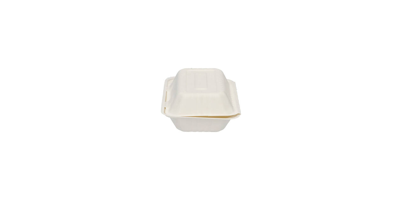 Menubox suikerriet 23 x 15 x 7,5 cm middel 2-vaks