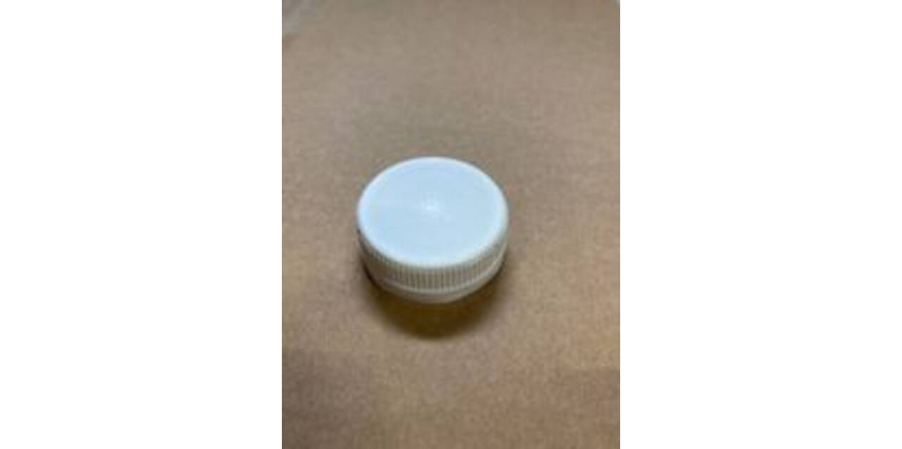 Dop voor PET fles wit tethered (one size fits all)