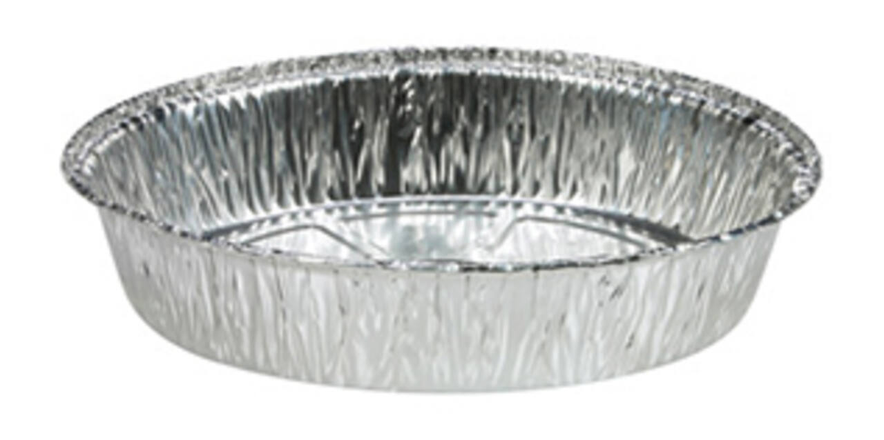 Alu schaal rond 17cm diep 4cm r1000 11000/600
