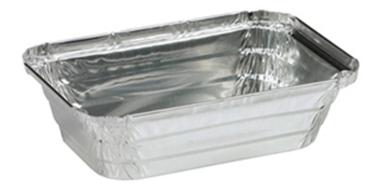 Aluminium bak 205 x 138 x 50 mm 860 ml ba 911 ris 20911