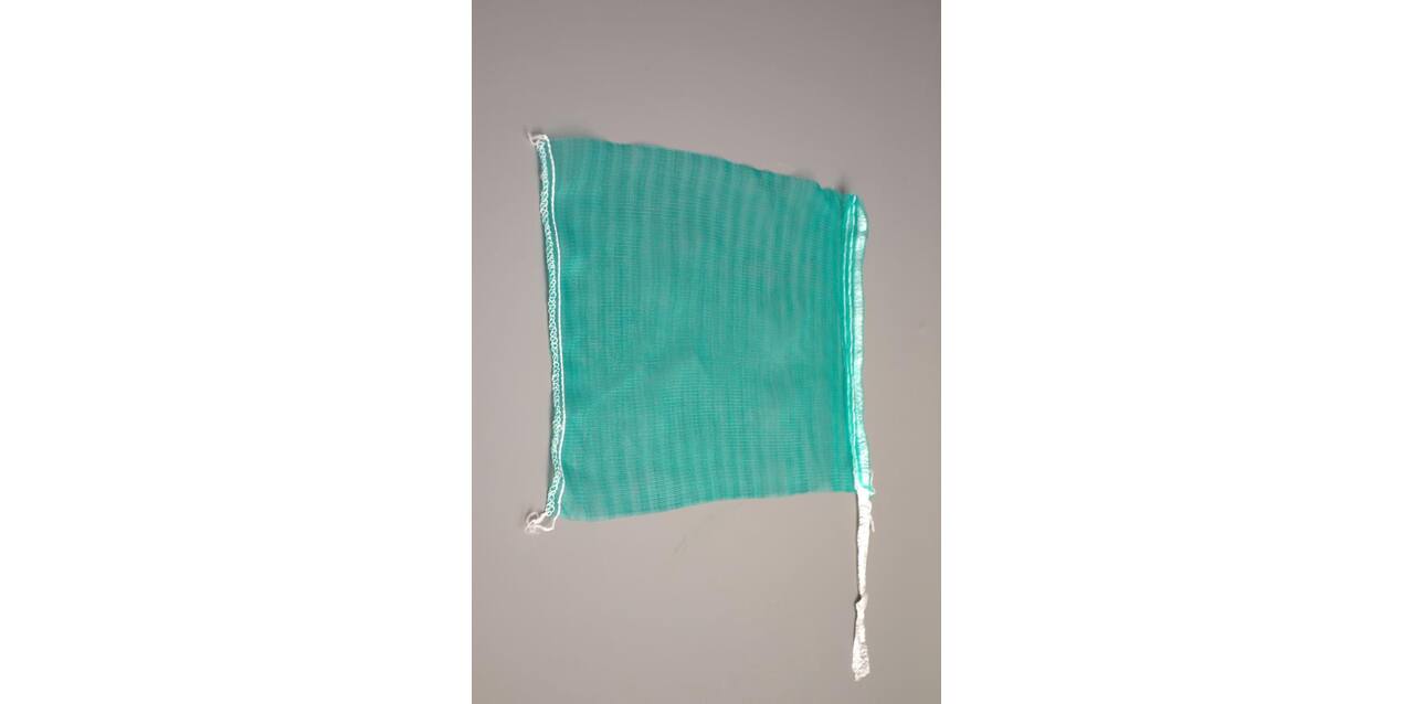 Netzak 26 x 36 cm 2,5 kg groen met koord