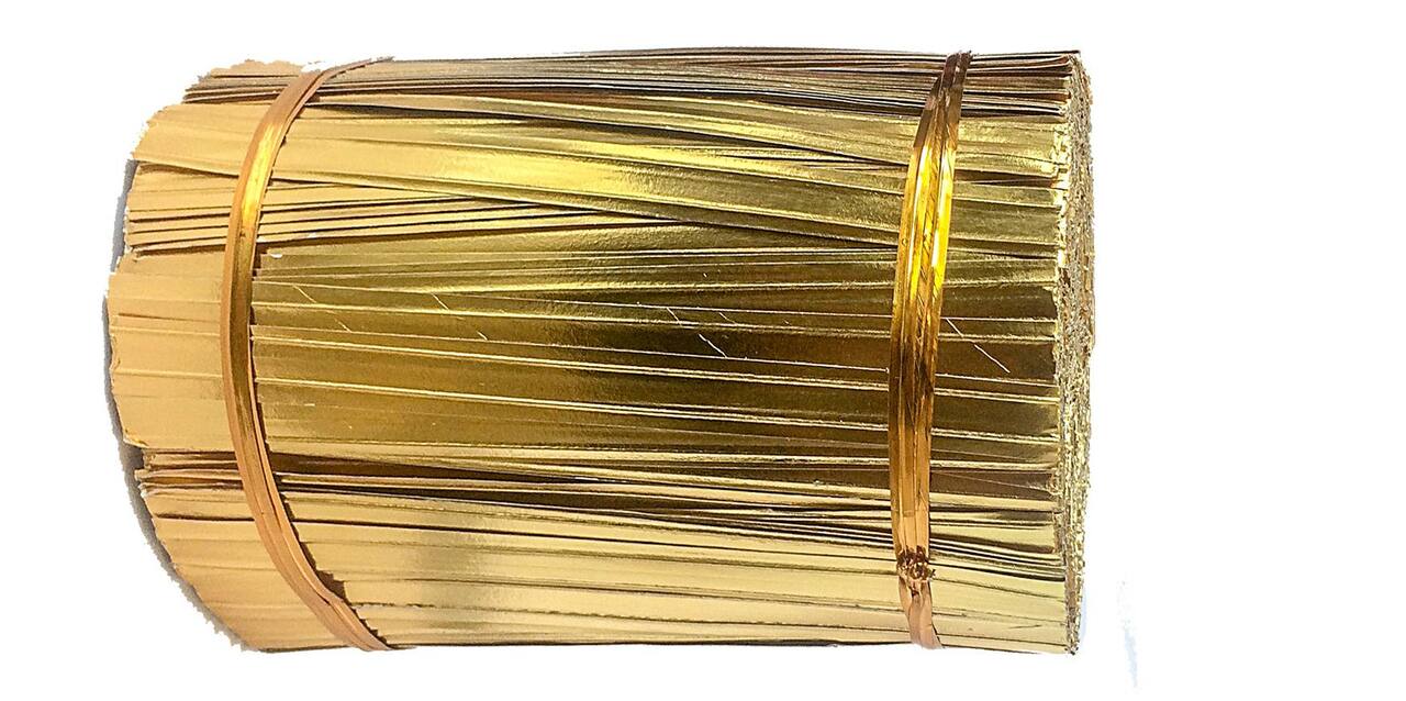 Sluiter 10 cm goud