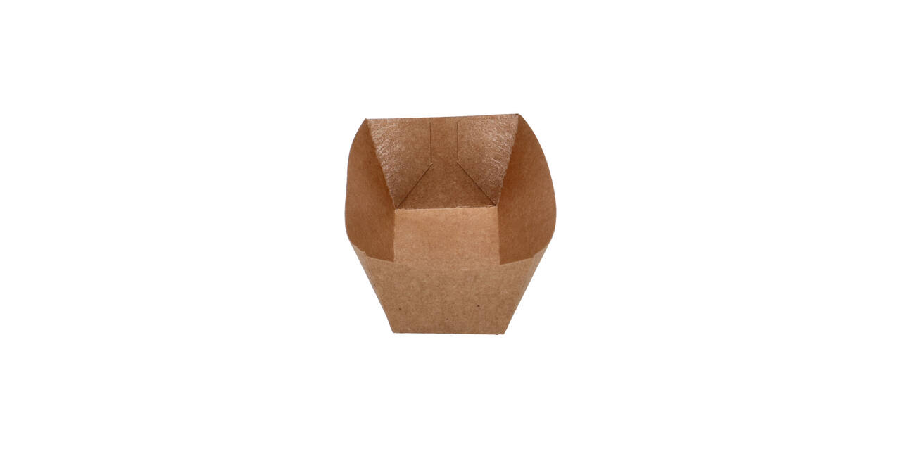 Bak kraft/PLA coated 114 x 39 x 35 mm A5 bruin