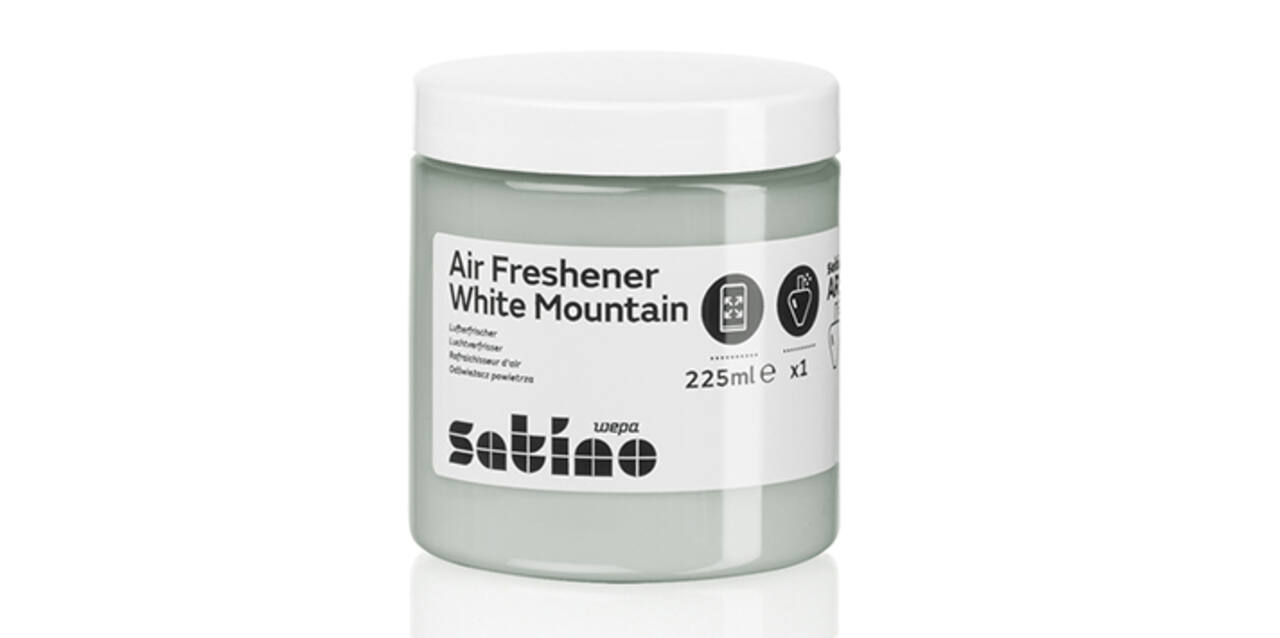 Luchtverfrisser Satino, 225ml, white mountain