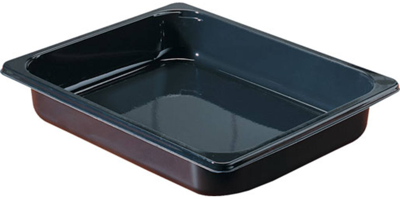115511 - Gastrobak CPET 325 x 265 x 50 mm zwart 3350 ml rechthoekig 1/2 G50