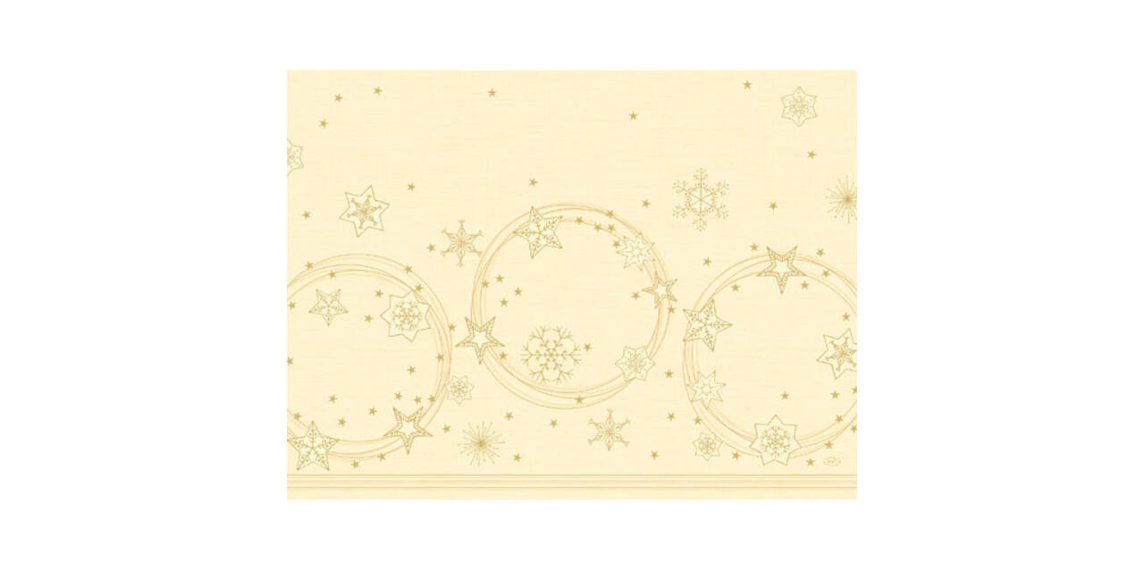 200838 - Placemats Papier, Star Shine Cream, 30x40cm, 4x250