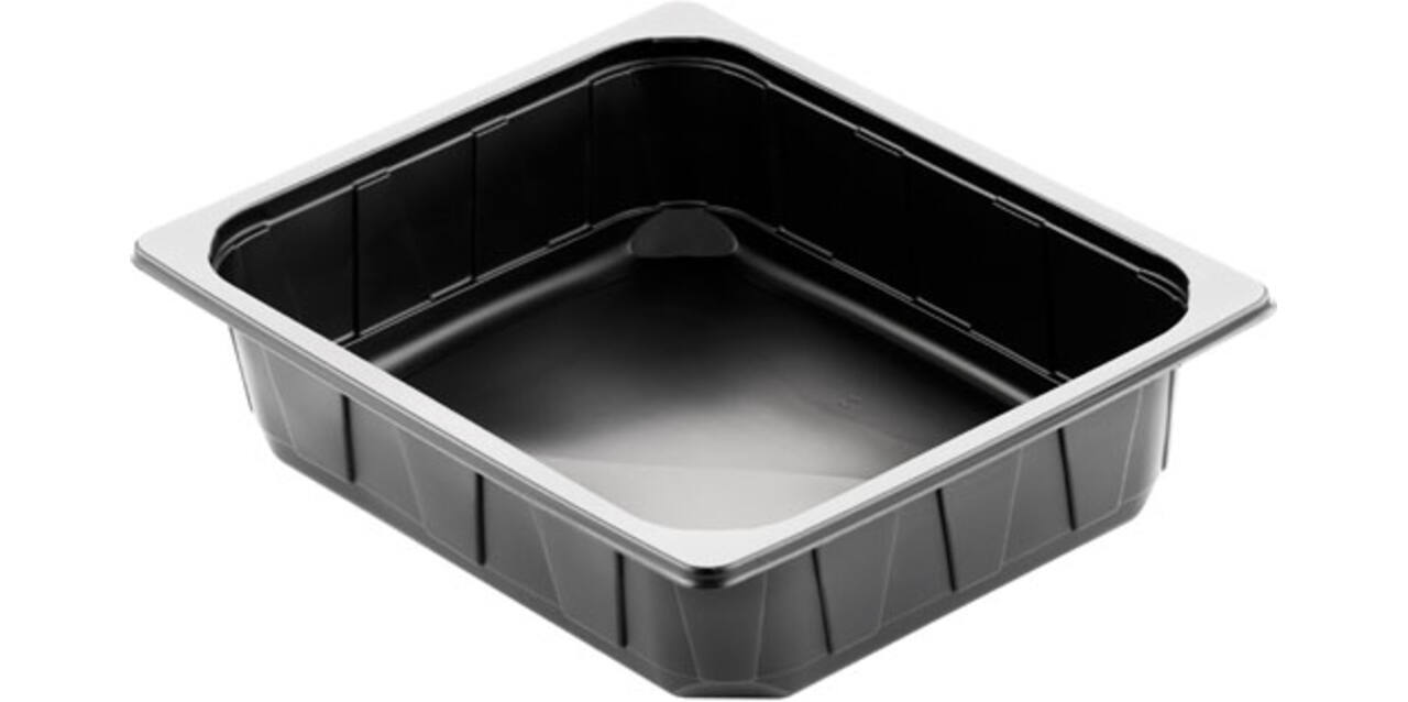 161152 - Pp tray 1/2 gn 325x265x60 zwart