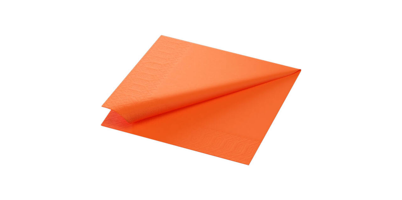 198813 - Servet 33 x 33  cm 3-lgs sun orange