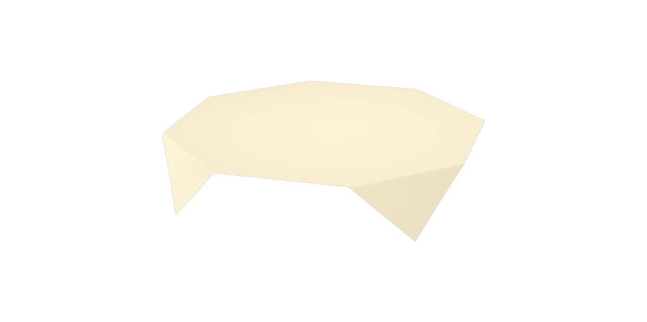 164167 - Tafellaken evolin 110x110cm champagne, 50st