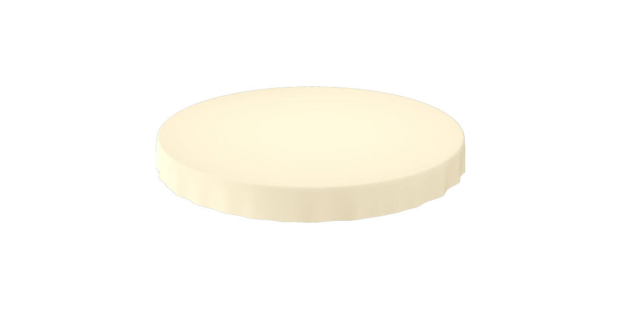 171138 - Tafellaken evolin rond 180cm cream, 1x15