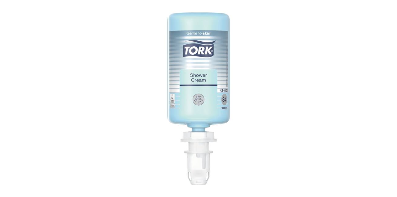 424601 - Douchecrème 1 liter blauw TORK