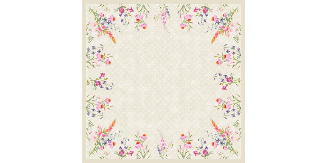 195836 - Napperon dunicel 84 x 84 cm Floret