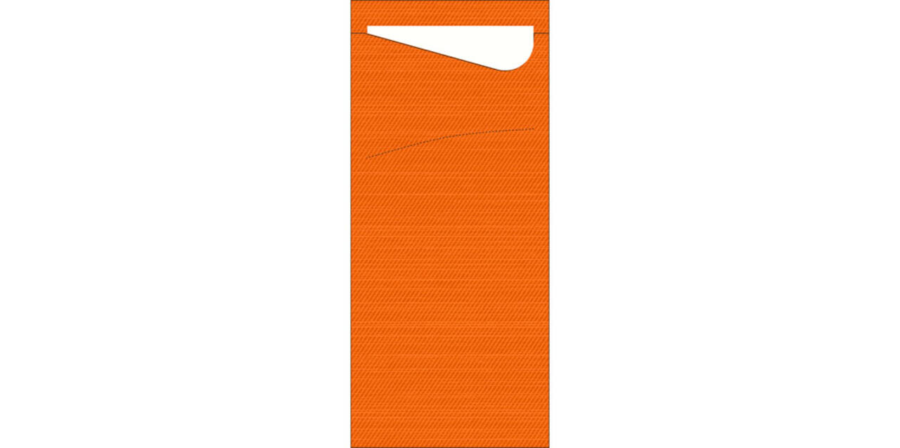 197950 - Sacchetto tissue sun orange-wit
