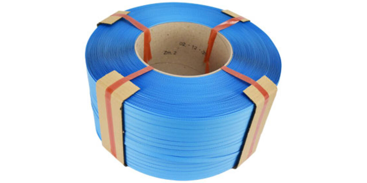 Omsnoeringsband PP 12 mm x 3000 mtr blauw 0.55 kern 200