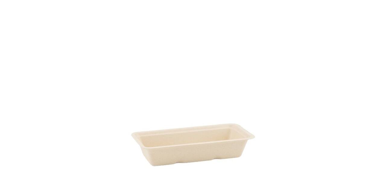 Snackbak Suikerriet 150 x 78 x 30 mm beige A5
